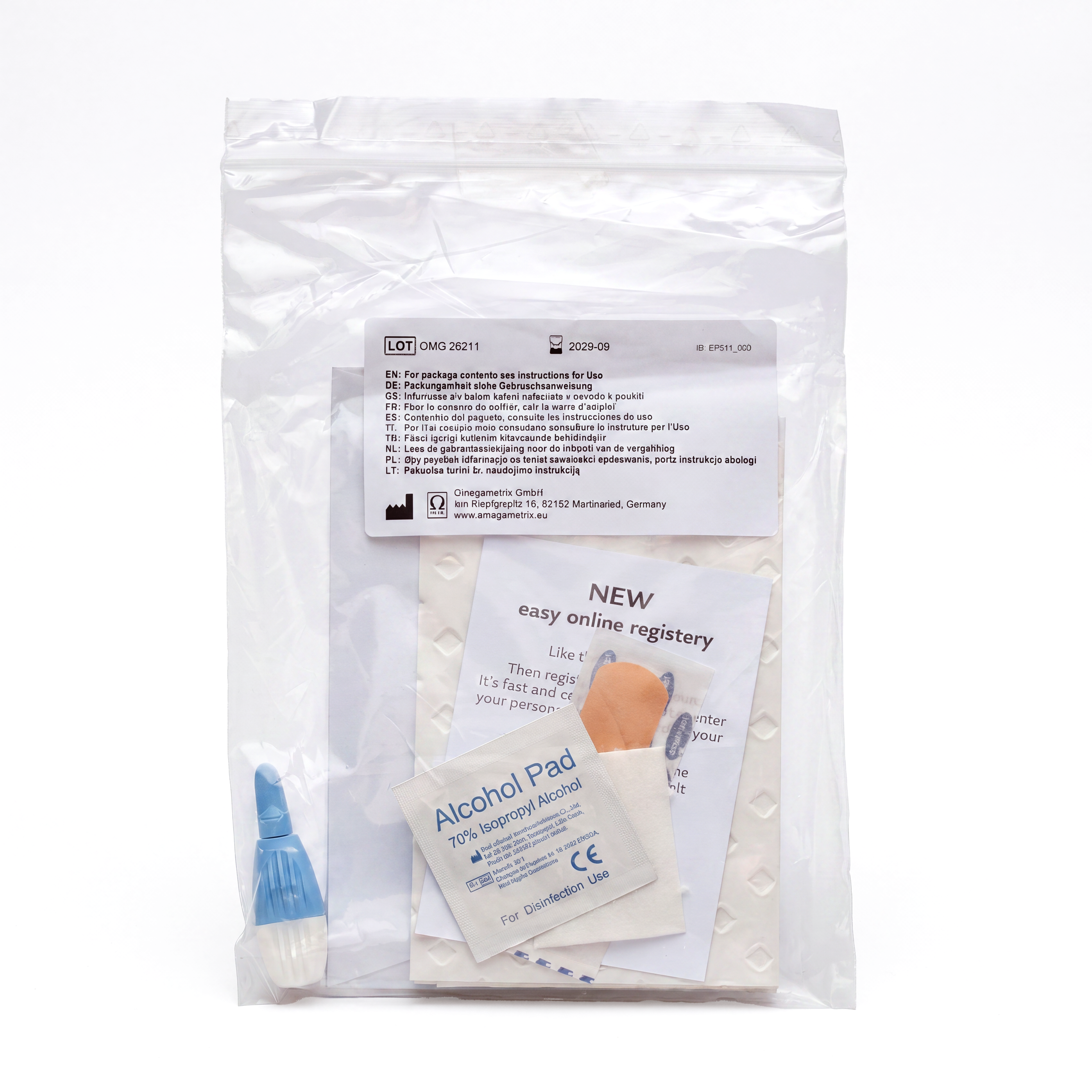 Omega-3 Index Selbsttest für Zuhause (Omegametrix-Methode)