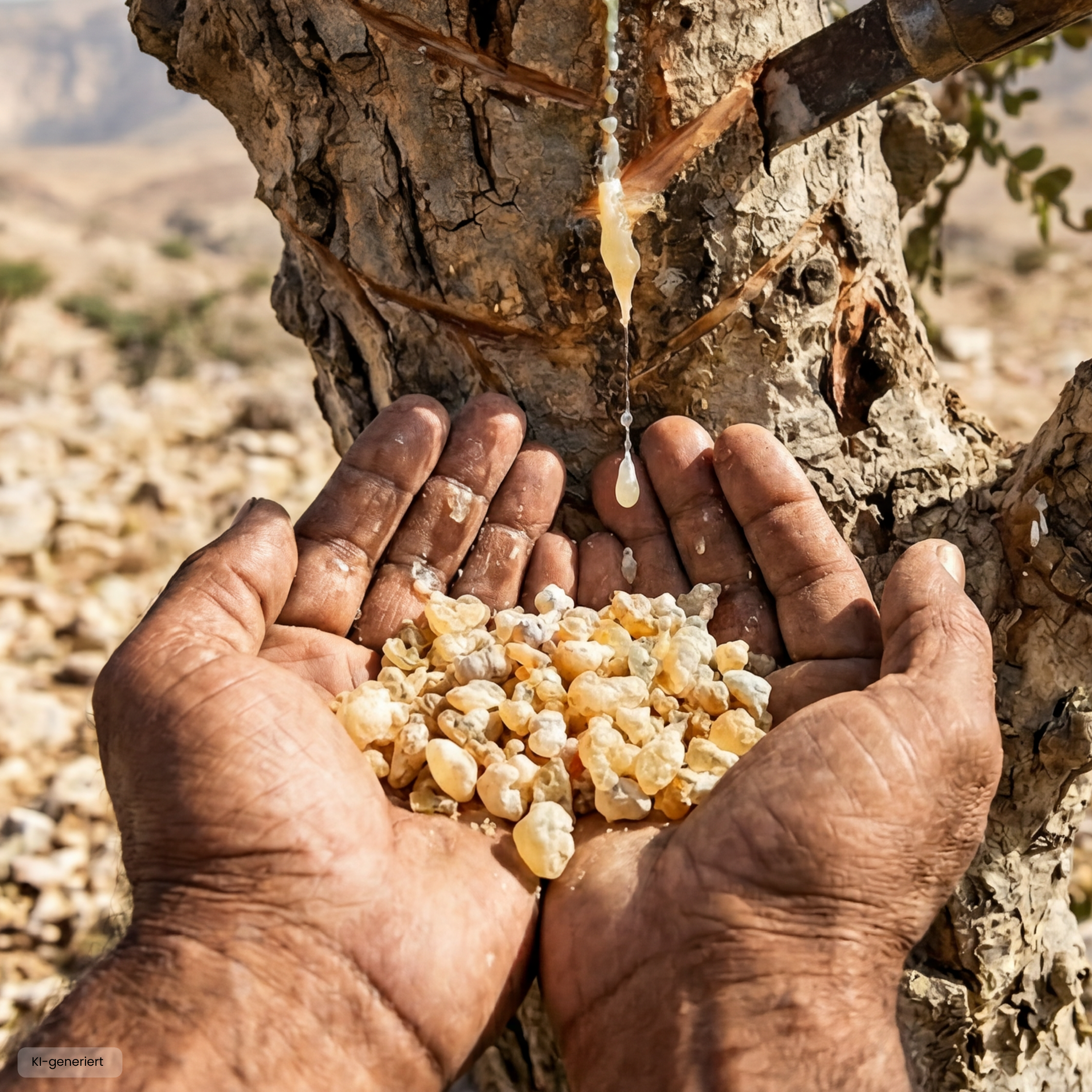 Weißer Weihrauch aus Oman (Boswellia Sacra, Al Hojari)