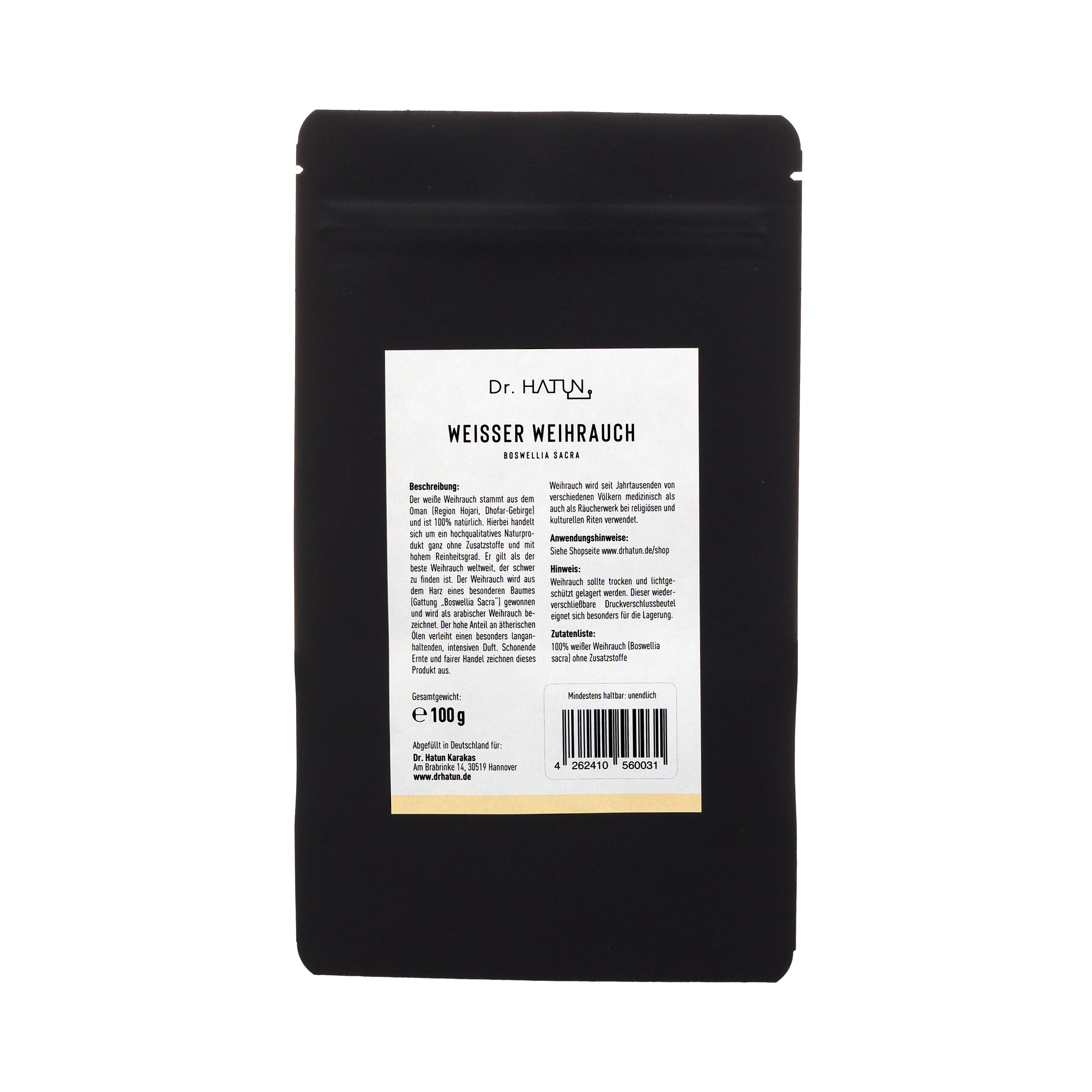 Weißer Weihrauch aus Oman (Boswellia Sacra, Al Hojari)