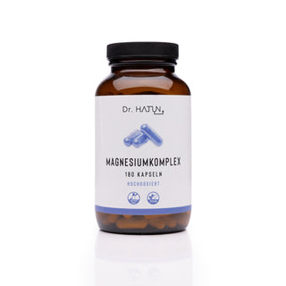 Magnesiumkomplex Kapseln mit 4 Magnesiumformen, hochdosiert, vegan