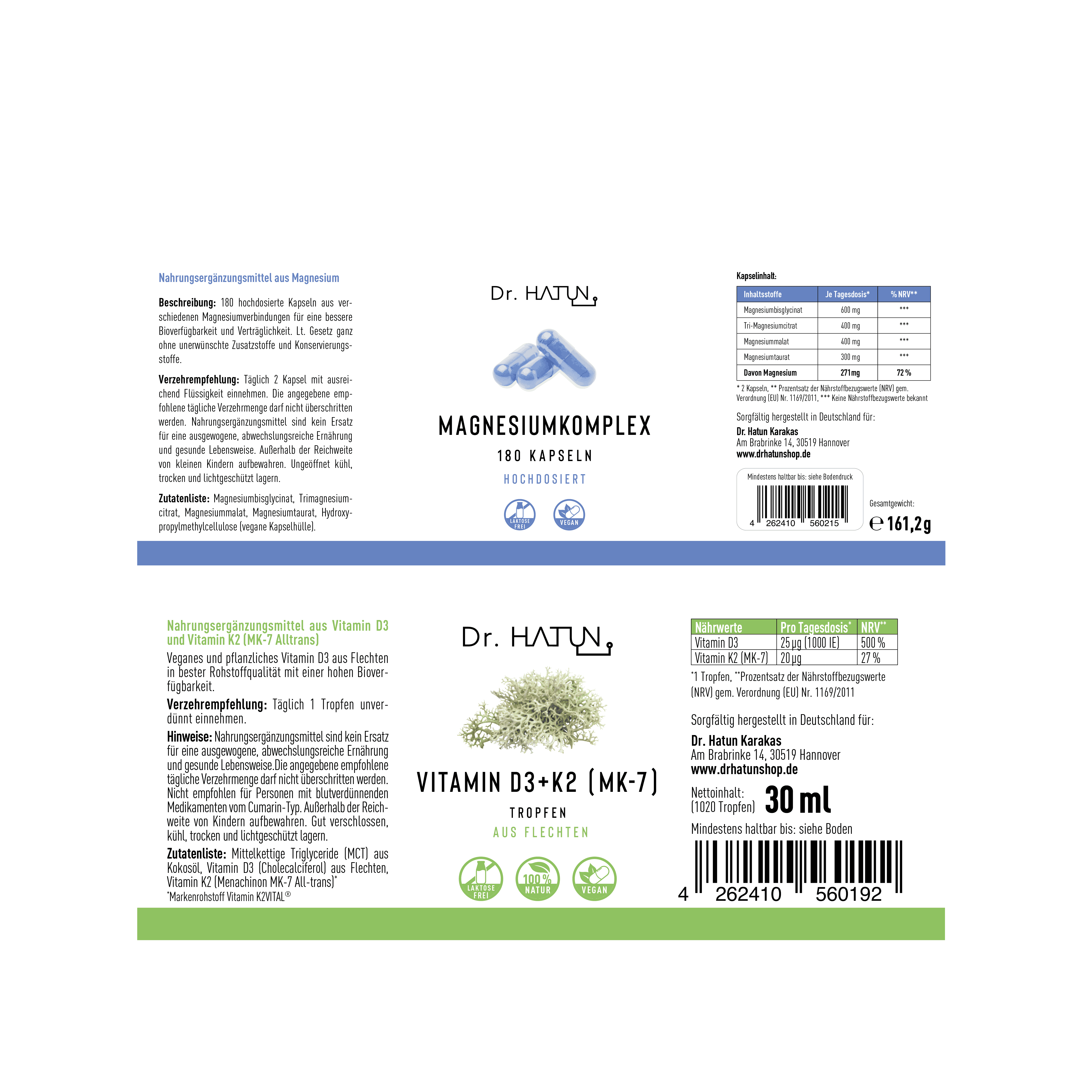 Dr. Hatun Vitamin Set