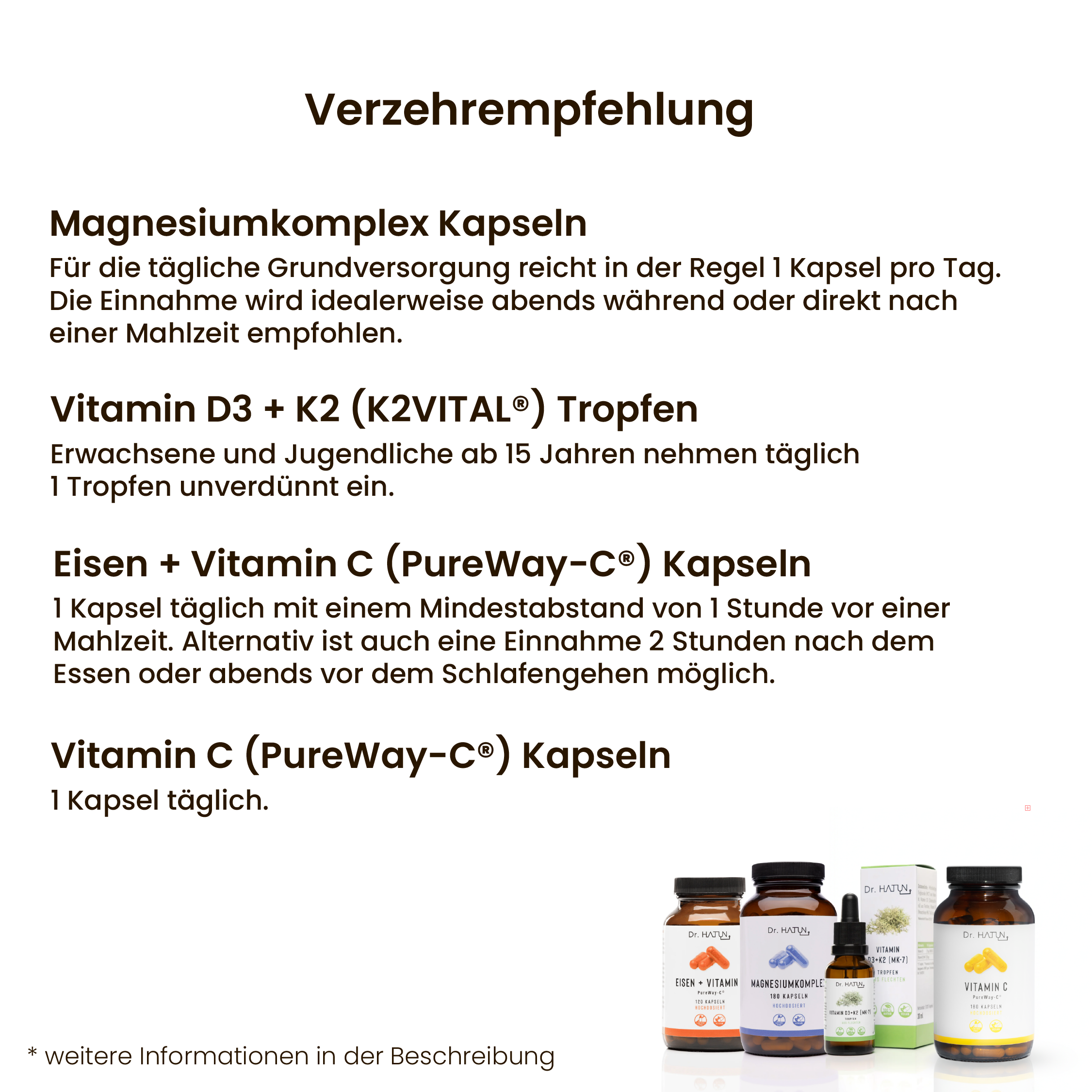 Dr. Hatun Vitamin Set
