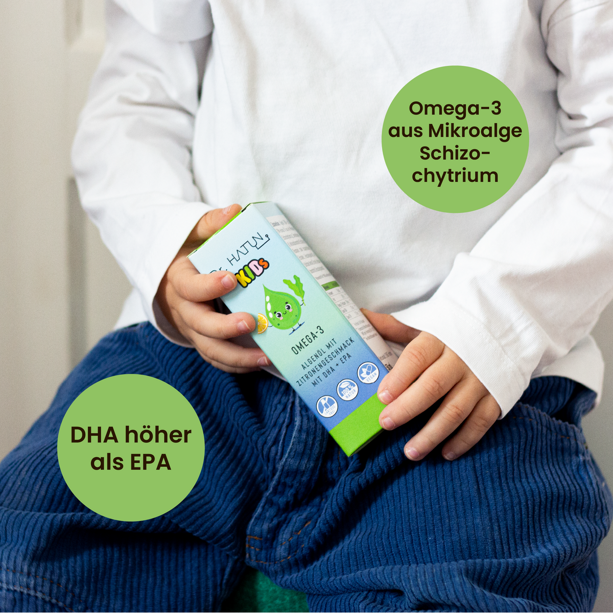 Omega-3 Öl Kids (life's®OMEGA), vegan aus Algenöl mit EPA und DHA